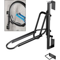 Verstellbarer & Zusammenklappbarer Fahrrad-Wandhalter aus Stahl – Platzsparende Fahrrad-Aufbewahrungslösung für die Garage – Einfach zu installieren, ideal für Mountainbikes, Rennräder & mehr –