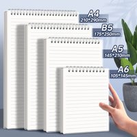 A4 A5 B5 Spiral book coil Notebook To-Do Lined DOT Blank Grid Paper Journal Diary Sketchbook For School Supplies Stationery