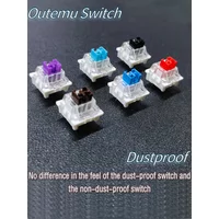 Dustproof Outemu Switch Mechanical Keyboard Linear Tactile Clicky Silent Switches for MX Mechanical Keyboards Gaming Switch