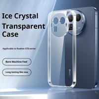 Flexible Durable Transparent Phone Case for Realme GT8 GT 8 Pro RMX5210 Clear TPU Cover 360 Soft Transparent Shockproof Shield