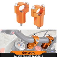 For KTM 2005-2023 EXC 300 250 EXCF 350 XCW 300 52mm Handlebar Clamp Risers Mount Clamp SX 125 SXF 250 SXF 450 XC XCF 2005-2015