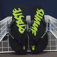 Flip-flops Men's Summer New Soft Sole Non-slip Flip-flops Youth Leisure Beach Sandals Sandalias De Fiesta Elegantes