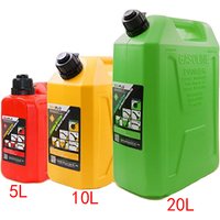 Jerry Can Gas Fuel Oil Tank 5L 10L 20L Plastic Petrol Car Gokart Spare Container Petrol Tanks Canister ATV Motorcycle