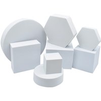 8 pcs/lot Kits Photo Props Shoot 3D Platform Cube Cosmetics Jewelry Take Pics for Photographic Posing Decoration Props Backgroun