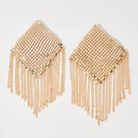 1 Pair Sexy Metal Nipple Stickers Women Chain Edge Tassel Breast Bra Nipple Cover Self Adhesive Heart Shape Bra Nipple Pasties