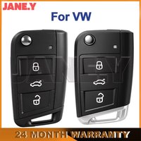 MQB Remote Control Key Shell Case For VOLKSWAGEN Golf 7 MK7 Touran Polo Tiguan 5G6959752AB Replacement Key Fob Cover Housing