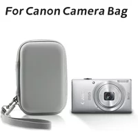 Waterproof Hard Case bag for Canon IXUS 50/80/200/210/130/220/A550/700/860/G12/95is Earphone Charger Data Cable U Flash Drive