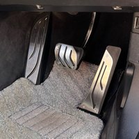 RHD Auto Pedale Gaspedal Gas Bremse Fußstütze Pedalabdeckung für BMW 1 2 3 4 Serie F20 F21 F22 F30 F31 F34 F32 GT 318 320i