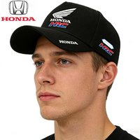 Honda Racing Motorcycle Baseball Cap Adjustable Outdoor Men Women Sports Casual Hats for Honda HRC CB400 CB650F CBF CRF NC750