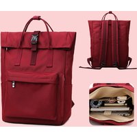 Schoolbag Female College Student Large Capacity Backpack 2026 New Niche Notebook 14Inch Computer Bag Girls Backpack