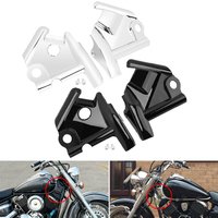 Motorcycle Accessories For Yamaha Vstar Xvs1100 Xvs 1100 1999-2011 Black Chrome Cowl Wire Covers Side Frame Guard Neck Cover
