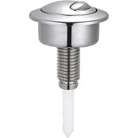 Toilet Push Button, ABS Dual Flush Toilet Button, Ideal for Bathroom Dual Flush Push Parts Tank Replacement Kit