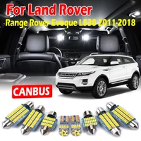 For Land Rover Range Rover Evoque L538 2011 2012 2013 2014 2015 2016 2017 2018 Interior Sun Visor Reading Light Kit LED Bulbs