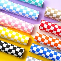 Twill Cotton Fabric Chessboard Plaid for Sewing Tablecloth Sheets Tablecloth by Half Meter
