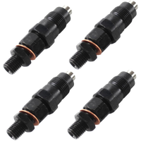 4pcs Diesel Engine Fuel Injectors ME731687 Fits For Mitsubishi Delica Spacegear Pajero 4M40 4M40T 2.8L Car Engine Repair Parts