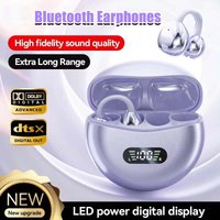 2026 Ear Clip Wireless Bluetooth Earphones High Frequency Long Endurance Low Latency Noise Reduction Gaming Sports Headphones