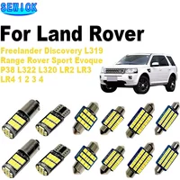 Interior Light Kit For Land Rover Freelander L319 L322 L320 Range Rover Sport Discovery Evoque P38 LR2 LR3 LR4 1 2 3 4 LED Bulbs
