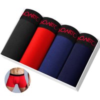 4pcs Cotton Boxers For Man Underwear Slip High Quality Men's Panties Sexy Homme Underpants Boxer Shorts calecon Trunks