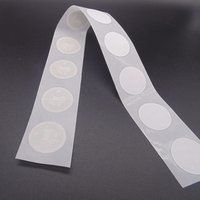 (10PCS/LOT) 25mm White NFC Stickers Protocol ISO14443A13.56MHz 213 Universal Label RFID Tags and All NFC Phones