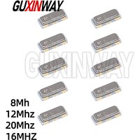 10PCS Ceramic Crystal Oscillator 3213 8Mhz 12Mhz 20Mhz 16MHZ 8.000MHZ CSTCE 3Pin SMD Ceramic Resonators CSTCE16M CSTCE8M 3.2*1.3