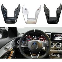1PCS Auto part steering wheel Trim cover low Modified for Merc-edes for B-enz C A E A200 C200 C260 W205 W213 for AMG 2015-2019
