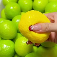 Color-Changing Lemon Squishy Fidget Toys Lemon No rebound Stress Ball Squeeze Toy ASMR Sensory Stress Relief Toy for Adults