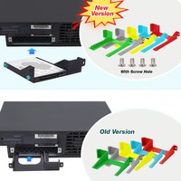 2.5'' Hard Drive Bracket For PS2 SATA Network Adapter 3D Printed Stand Holder HDD Bracket SSD Stand For PS2 Fat Game Console