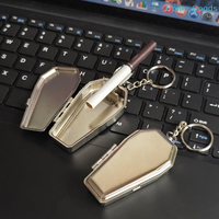 preferredMini Ashtray Stainless Steel Pocket Size Portable with Keychain Lightweight Holder for Smokers Travel Outdoorproduct