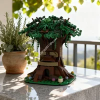 384pcs MOC Zelda Kokiri Sword Great Deku Tree Model Building Blocks Architecture Assembly DIY Creative Idea Display Brick Gift