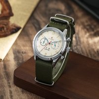 1963 Watch Men's Watches 1963 Pilot Watch 42mm Waterproof Retro Quartz Chronograph