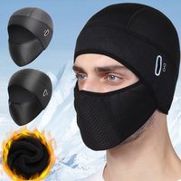 AliExpress GTUBIKE Winter Warm Mask Cycling Cap Cold-proof Electric Motorcycle Mask Neck Scarf Windproof and Rainproof Ski Mask