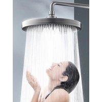 New 6 Modes Big Panel Large Flow Supercharge Rainfall Shower Head High Pressure Top Rain Shower Faucet Bathroom Accessories