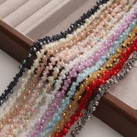 50cm ABS Imitation Pearl Glass Beads 7mm Polyester lace Ribbon Fabric Trim For Garments Sewing Handmade DIY Wedding Accessories