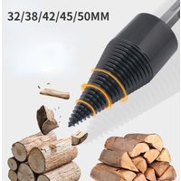 32/38/42/45/50mm Holz Bohrer Twist Brennholz Spaltung Bohrer Holz splitter Schraube Kegel Bit Platz Runde Bohrer Für Holz