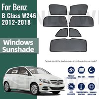 Custom For Mercedes Benz B Class W246 2012-2018 Car Sunshade Shield Front Windshield Curtain Window UV Protection Sun Shade