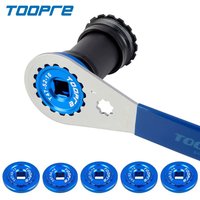 AliExpress NONE TOOPRE Aluminum Alloy BB Bottom Bracket Removal Sleeve Tool T45/T47 Bottom Bracket CNC Precision Anodized Anti-Slip Teeth