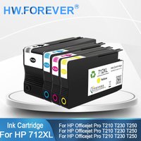 712XL 712 Compatible Ink Cartridge Remanufactured For HP DesignJet Pro T210 T230 T250 T630 T650 Printers 3ED71A 3ED67A Inks
