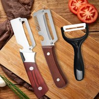WXCOO Kitchen-Specific Peeler MultiFunction Stainless Steel Vegetable Peeler for Cut Onions Fruit Melon Sugarcane Scraping Tools