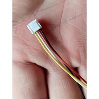 RC drone GH1.25 4-pin plug cable kit, 3 pieces, suitable for RC FPV drones, aircraft and model aircraft accessories