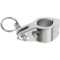1Pc 316 Stainless Steel Pipe Clamp Slide For Bimini Top Yacht Sunshade, Marine Grade Hardware Accessories