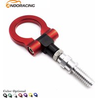 CNSPEED Universeller Rennwagen-Anhängerkupplungs-Haken für BMW Europäische Autos Anhängerkupplungen (Blau Rot Golden Schwarz Silber) YC100397