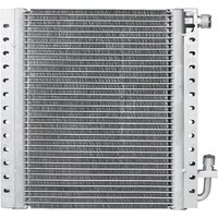 14''x14''x26mm Universal Aluminium Condenser Radiator for Vintage Car Truck Hot Rod Radiator A/C Conditioner Parts