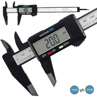 New Measuring Tool Digital Ruler 150mm 100mm Electronic Digital Caliper Carbon Fiber Dial Vernier Caliper Gauge Micrometer