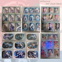 Japanese Anime ONE PIECE Metal Drill Card Perona Shirahoshi Boa Hancock Tashigi Uta Nami Nefertari D Vivi Collectible Cards