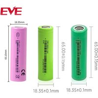 50pcs/lot Original EVE 18650 Battery 25P/29V/30P 2500mah-3000mah Capacity Rechargeable Lithium battery for Power Tools