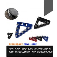 Motorcycle Accessories Rear Brake Pedal Lever Tip Plate For KTM 690 ENDURO SMC R For Husqvarna 701 SUPERMOTO SM 701ENDURO 2024