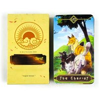 New Tarot Cards Family Gathering Game Card Mysterious Divination Oracle Board Playing Table Games Classic Design For Beginners