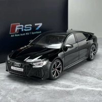 1: 18 RS7 Sport Remote Key Edition Super Run Sound and Light Alloy Model Advanced Children's Toy Birthday Gift Decoration image 4