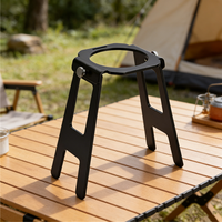 Detachable Portable Aluminum Alloy Coffee Drip RackUniversal Espresso Machine Manual Brewing Machine, Suitable for Camping Trips