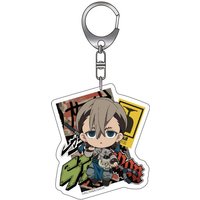 Acrylic Key Buckle for Gachiakuta Riyo Reaper Zanka Nijiku Rudo Enjin Q Version Decoration Pendant Anime Peripheral Keychain
